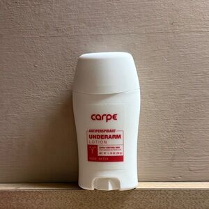 Carpe Rose Water Antiperspirant Underarm Lotion - White
